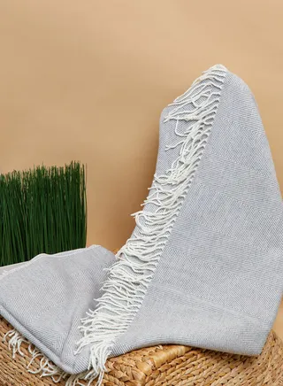 Textured Throw Blanket