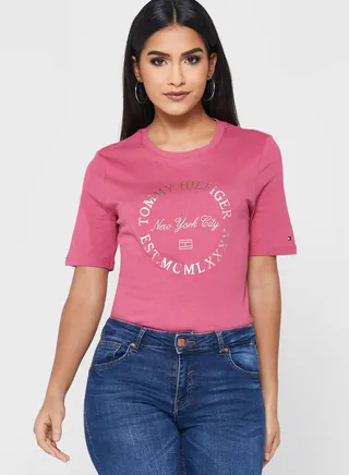 Crew Neck Logo T-Shirt