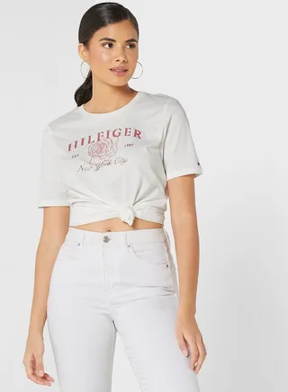Crew Neck Logo T-Shirt