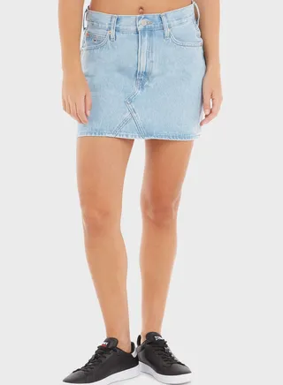 High Waist Denim Skirts