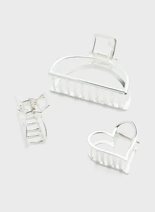 3-Pack Hair Claws