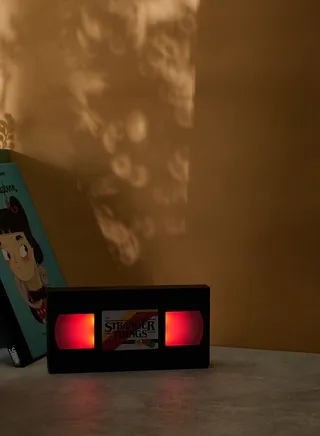 Stranger Things Vhs Logo Light