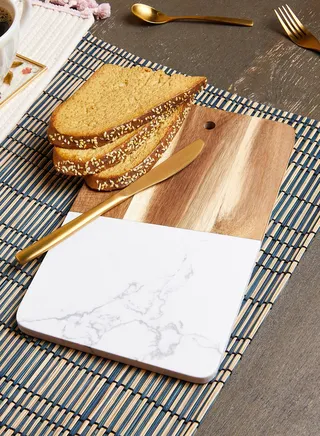Marble Wooden Cheese Board