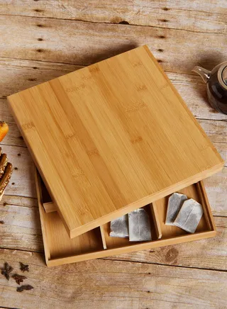 Wooden Tea Storage Box