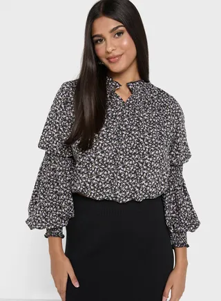 Floral Printed Top