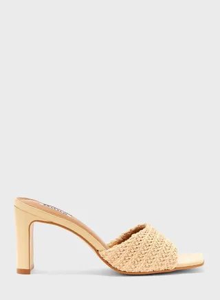 Single Strap Low Heel Sandals