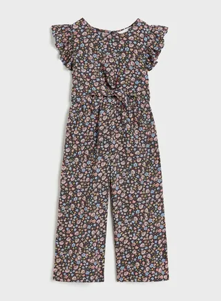 Kids Tie Detail Jumpsuit