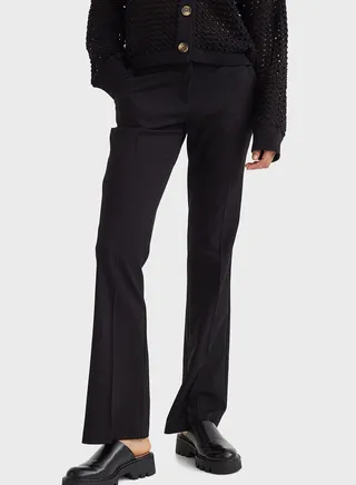 Flared High Waist Pants