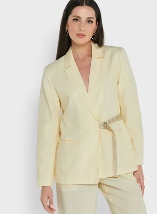 Tie Detail Blazer