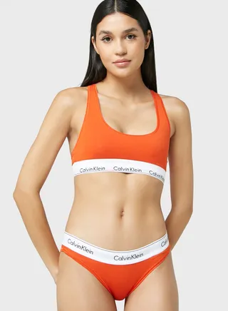 Logo Band Bra