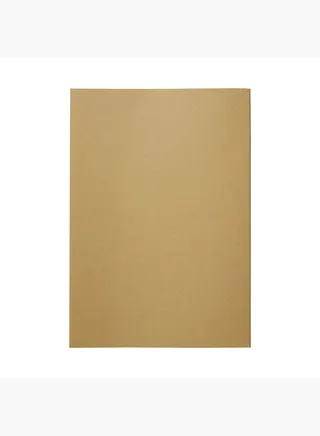 Paper Notebook, 184 Sheets, 195 x 137 mm, Brown