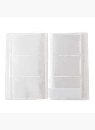 Polypropylene Clear folder Side Opening 3 tiers 180 Pockets