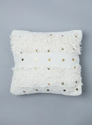 Sequin Cushion With Insert