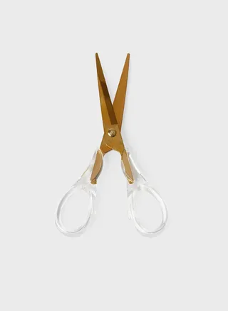 Yellow Gold Acrylic 'Snip-It' Scissors
