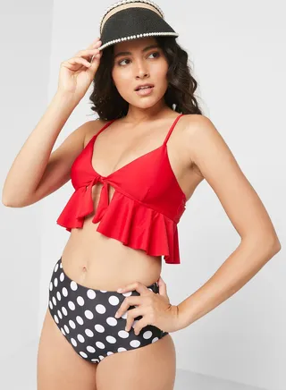Halter Tankini Set