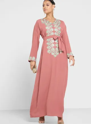 Embroidered Jalabiya
