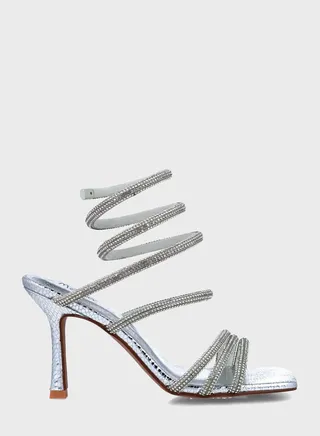 Multi Strap High Heel Sandals
