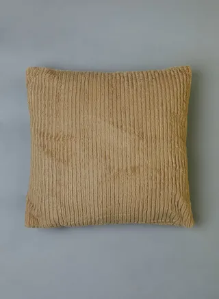 Plush Patterned Cushion With Insert 45 X 45Cm