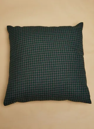 Checked Cushion With Insert 45X45Cm