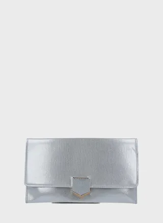 Leatherette Clutch Bag