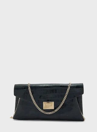 Envela Soft Envelope Clutch
