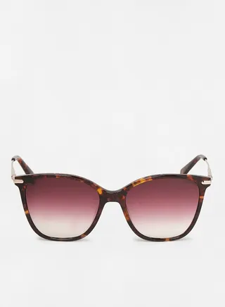 Women's Tortoiseshell Frame Sunglasses