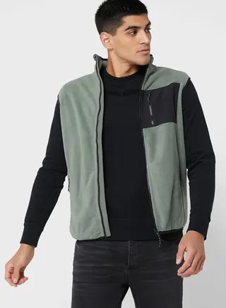 Fleece Gilet Jacket