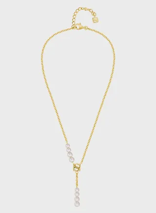 Y Style Frewater Pearls Necklace