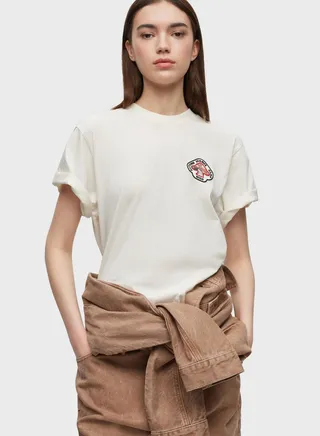 Crew Neck Graphic T-Shirt