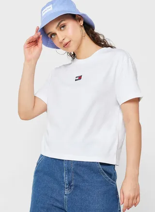 Crew Neck Logo T-Shirt