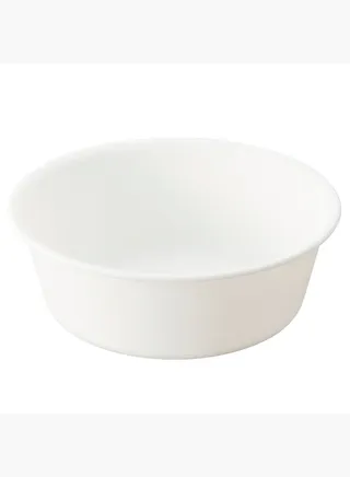 Polypropylene Bath Pail, Dia. 26 x H 9 cm, White