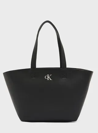 Minimal Monogram Tote Bag