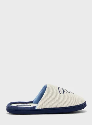 Fur Detailed Slip Ons