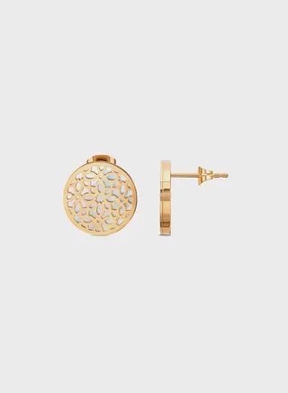 Chain Detailed Stud Earrings