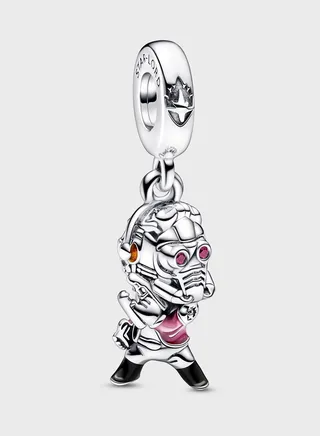 Marvel Star Lord Sterling Silver Dangle Charm