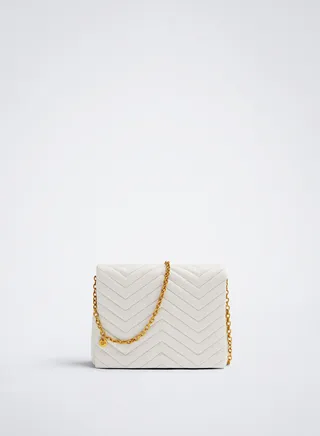 Quilted Chain Crossbody Bag
