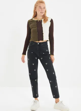 High Waist Mom Jeans