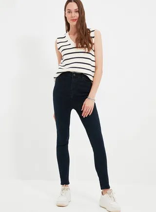 High Waist Skinny Jeans