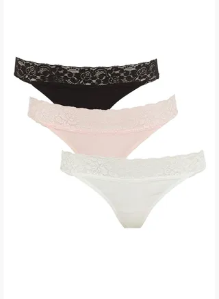 3 Pack Woman Package Slip