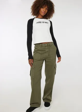 Wide Leg High Waist Jeans