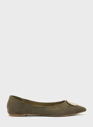 Pointed Toe Flat Ballerinas