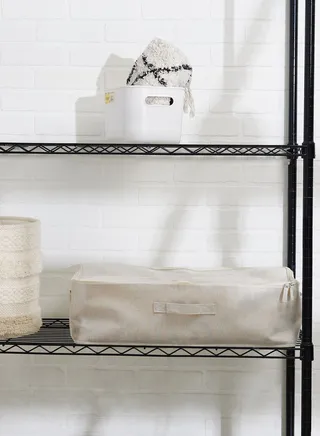 Polyester Linen Soft Box Clothes Case