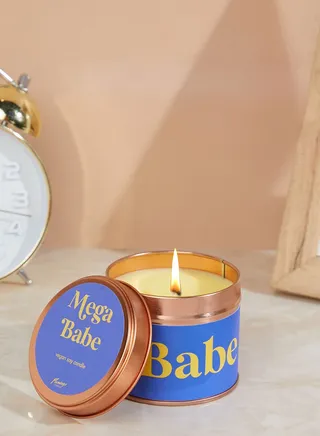 Mega Babe Tin Candle
