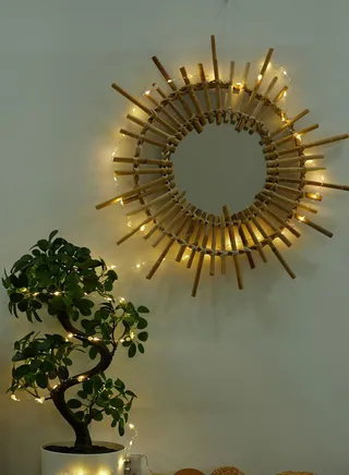 Botanical Mistletoe Bead String Lights 3M 60L
