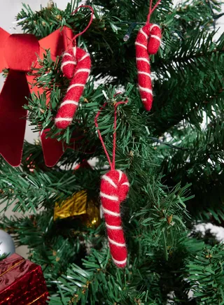 Candy Cane Tree Decorations