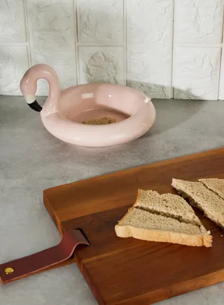 Bowl, Floatie, Flamingo