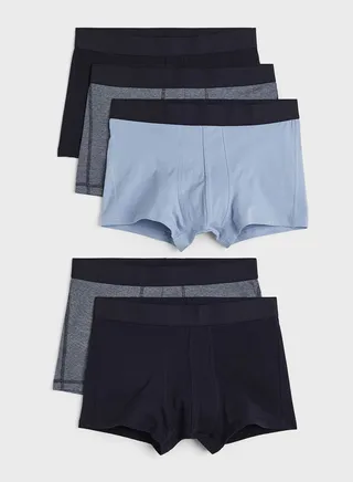 5 Pack Assorted Trunks