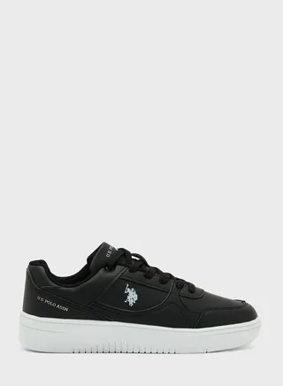 Lace Up Low Top Sneakers