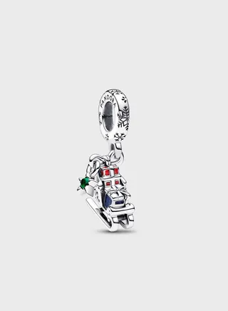 Christmas Sleigh 2023 Dangle Charm