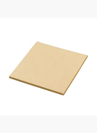 Half-finished Sticky Notes, 30 Sheets, W 7.5 x L 7.5 cm, Brown